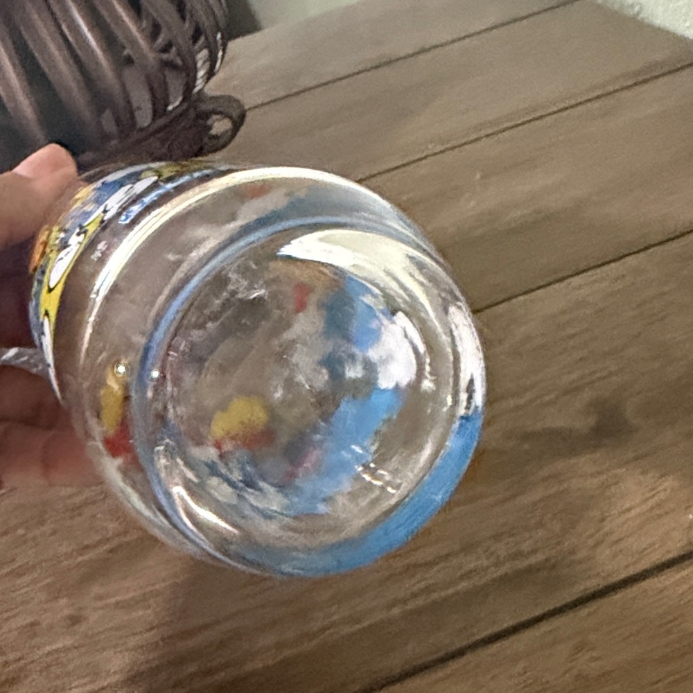 one Smurfs Glass with Baker Smurf Design - Picture 5 of 6